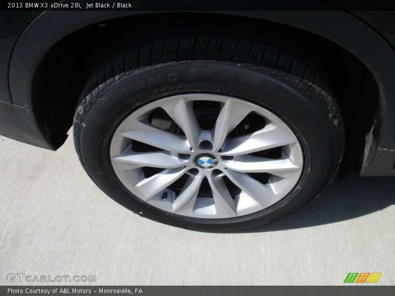Jet Black / Black 2013 BMW X3 xDrive 28i