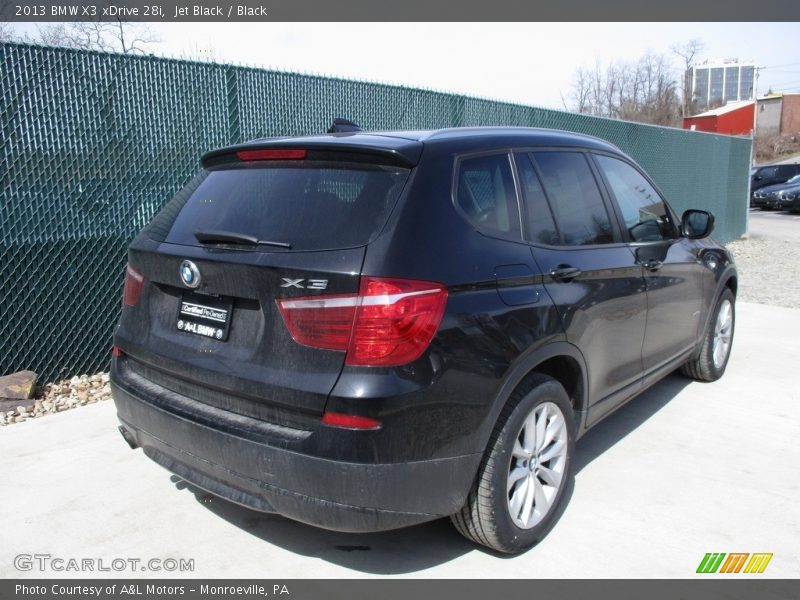 Jet Black / Black 2013 BMW X3 xDrive 28i