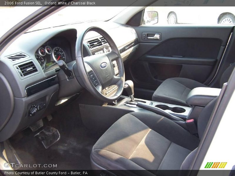 Oxford White / Charcoal Black 2006 Ford Fusion SEL