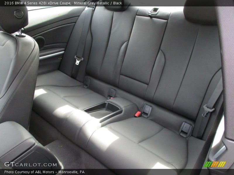 Mineral Grey Metallic / Black 2016 BMW 4 Series 428i xDrive Coupe