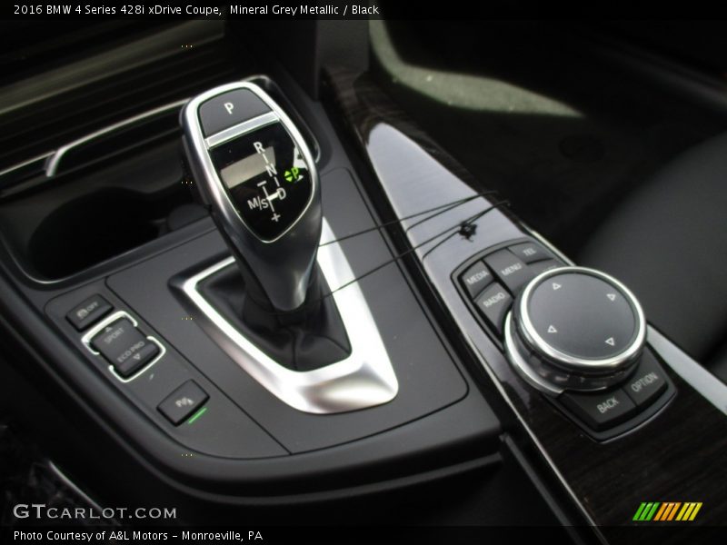 Mineral Grey Metallic / Black 2016 BMW 4 Series 428i xDrive Coupe