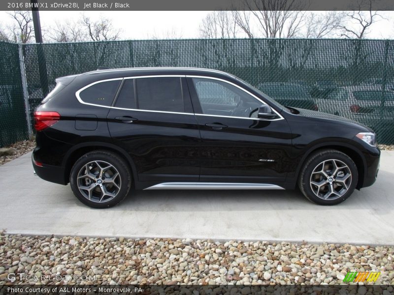 Jet Black / Black 2016 BMW X1 xDrive28i