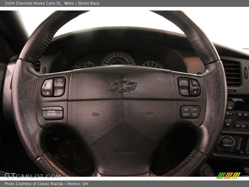 White / Ebony Black 2004 Chevrolet Monte Carlo SS