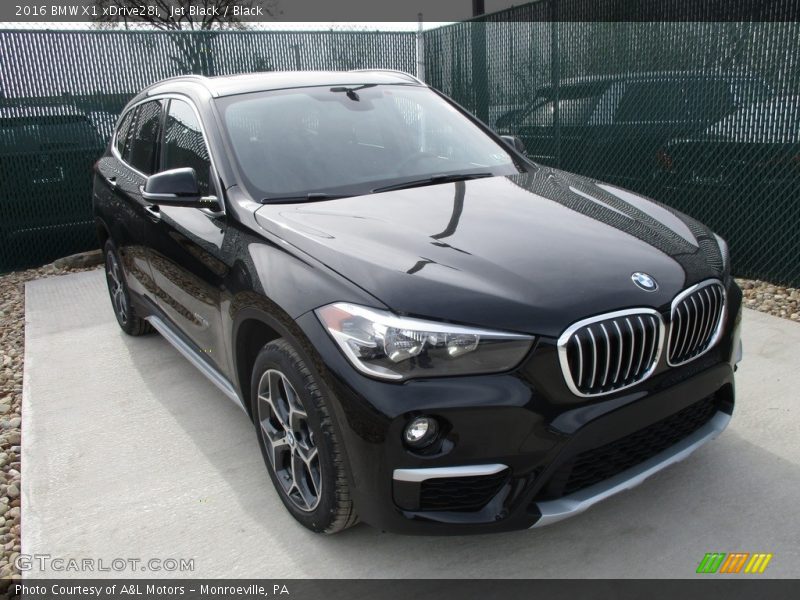 Jet Black / Black 2016 BMW X1 xDrive28i