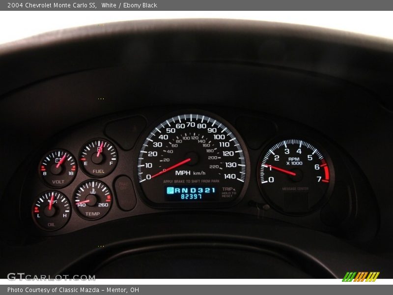 White / Ebony Black 2004 Chevrolet Monte Carlo SS