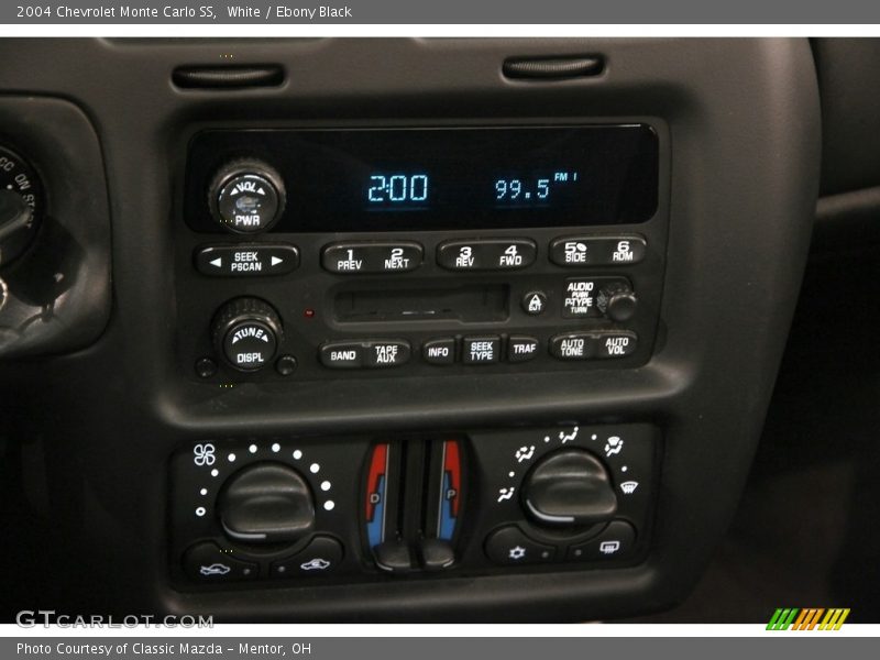 White / Ebony Black 2004 Chevrolet Monte Carlo SS
