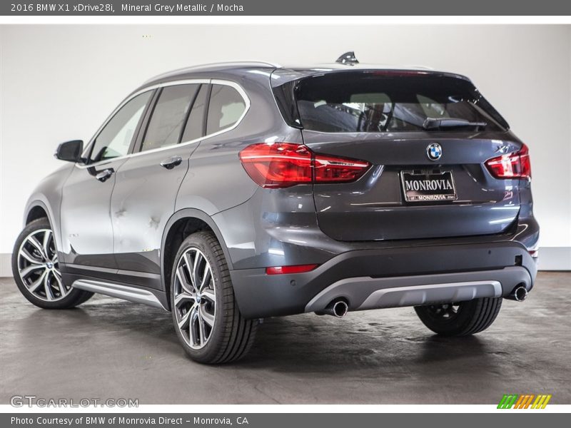 Mineral Grey Metallic / Mocha 2016 BMW X1 xDrive28i