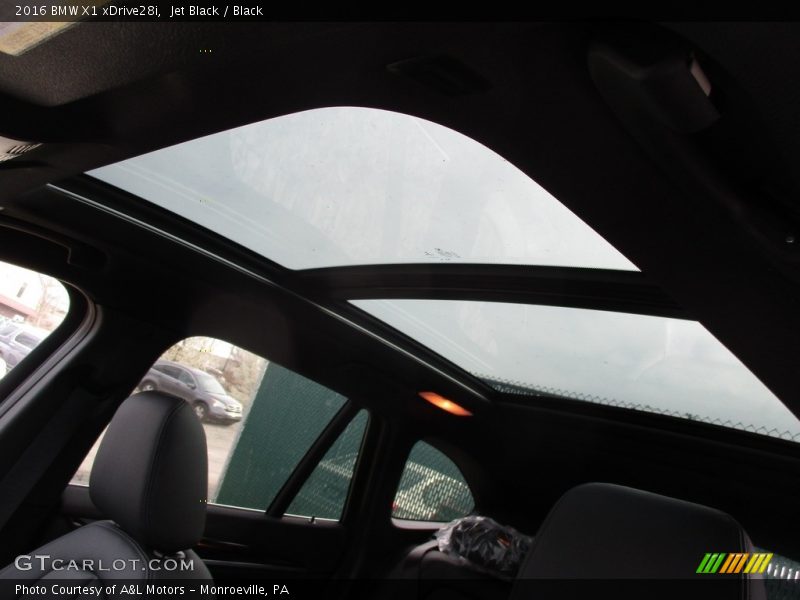 Jet Black / Black 2016 BMW X1 xDrive28i