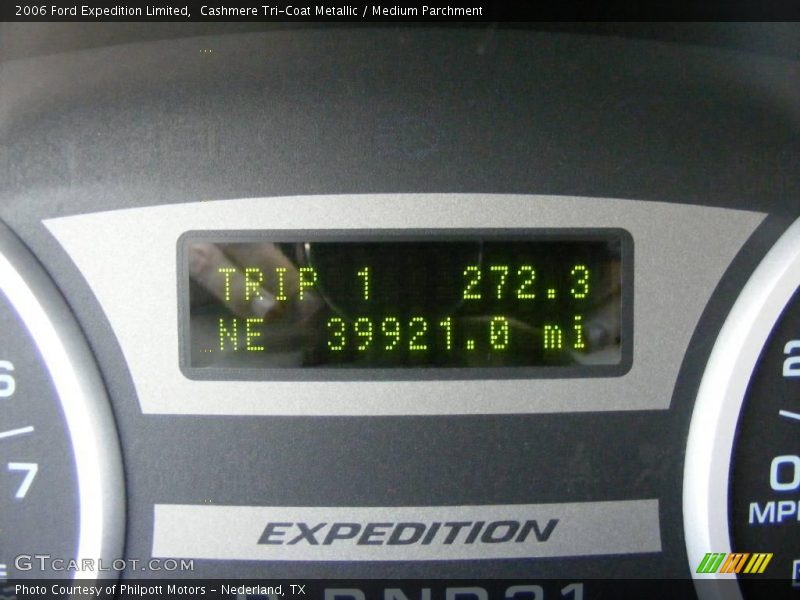 Cashmere Tri-Coat Metallic / Medium Parchment 2006 Ford Expedition Limited