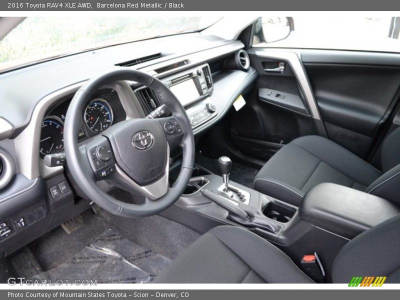 Barcelona Red Metallic / Black 2016 Toyota RAV4 XLE AWD