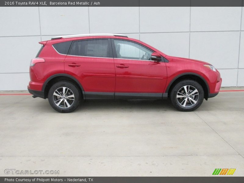 Barcelona Red Metallic / Ash 2016 Toyota RAV4 XLE