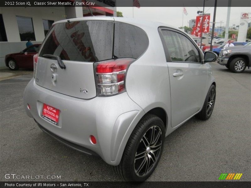Classic Silver Metallic / Dark Gray 2012 Scion iQ