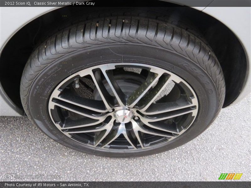 Classic Silver Metallic / Dark Gray 2012 Scion iQ