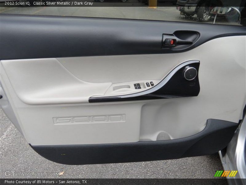 Classic Silver Metallic / Dark Gray 2012 Scion iQ