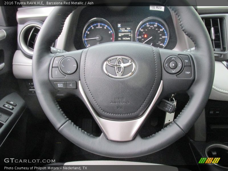 Barcelona Red Metallic / Ash 2016 Toyota RAV4 XLE