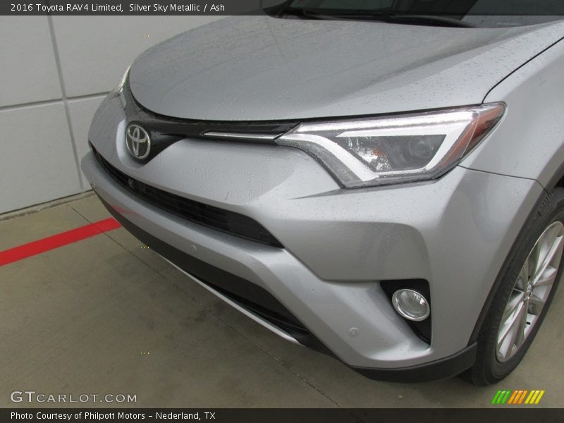 Silver Sky Metallic / Ash 2016 Toyota RAV4 Limited