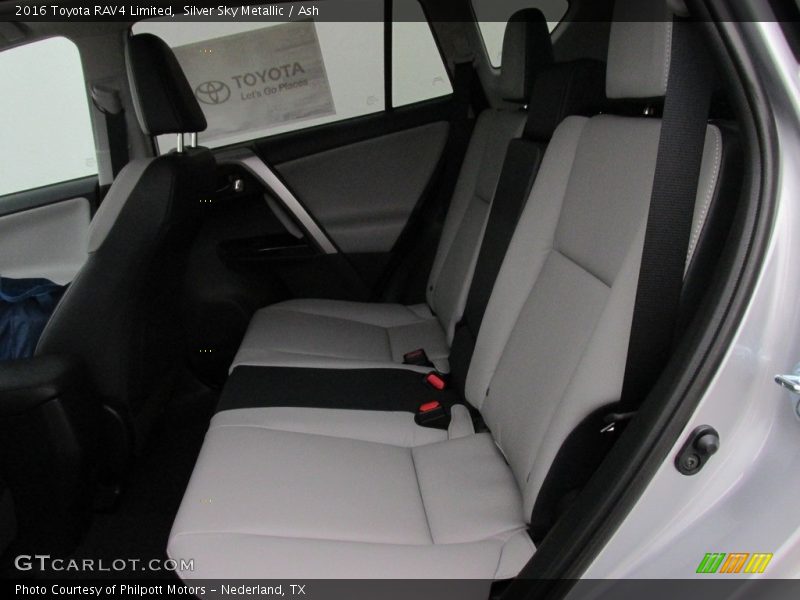 Silver Sky Metallic / Ash 2016 Toyota RAV4 Limited