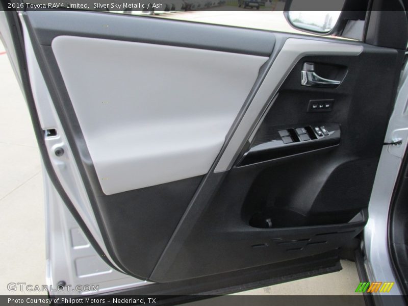 Silver Sky Metallic / Ash 2016 Toyota RAV4 Limited