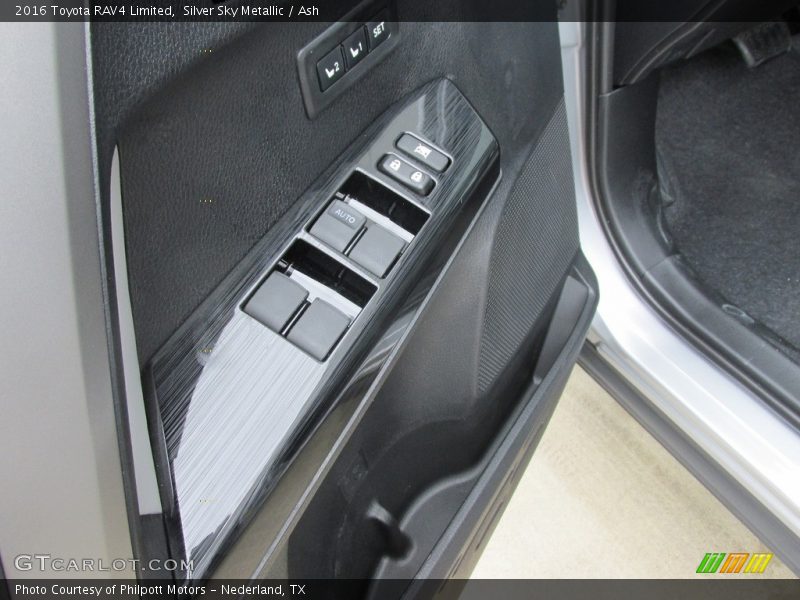 Silver Sky Metallic / Ash 2016 Toyota RAV4 Limited