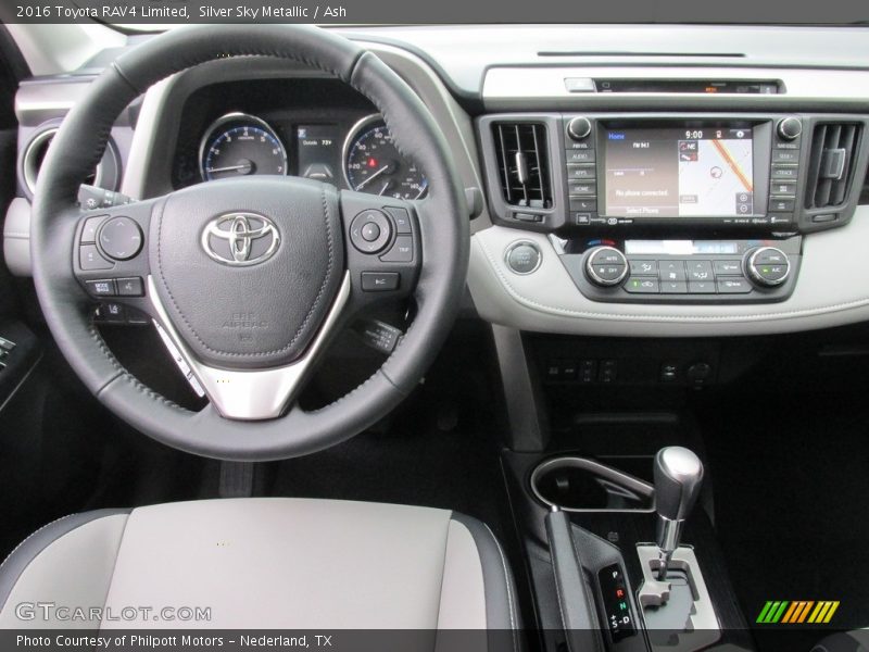 Silver Sky Metallic / Ash 2016 Toyota RAV4 Limited