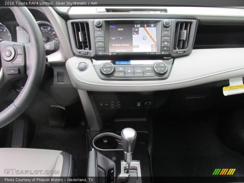 Silver Sky Metallic / Ash 2016 Toyota RAV4 Limited