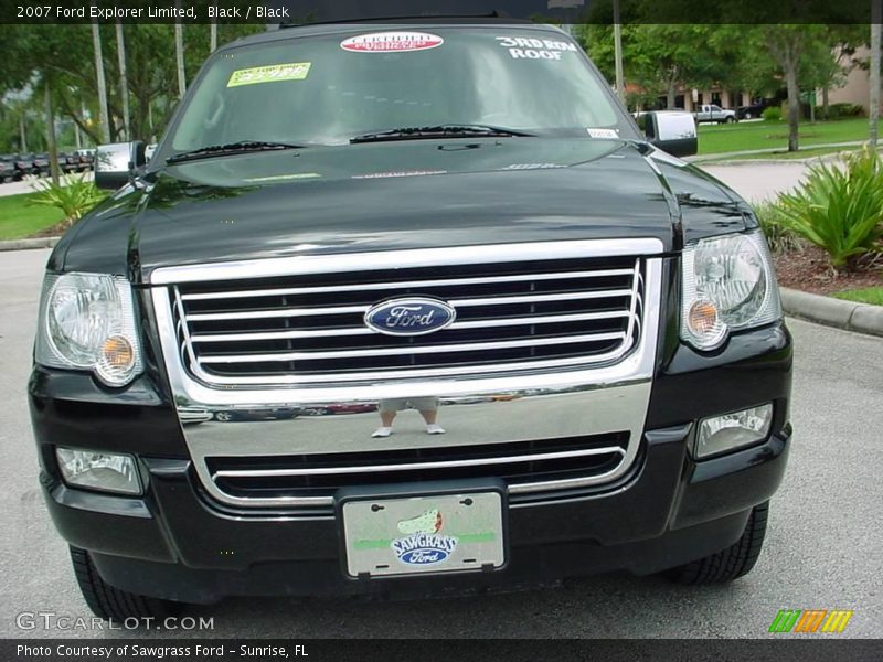 Black / Black 2007 Ford Explorer Limited