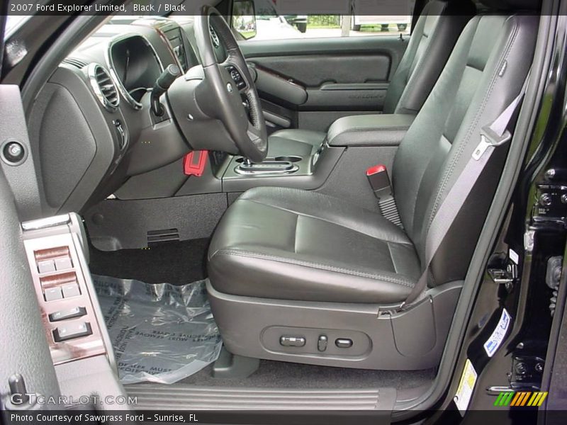 Black / Black 2007 Ford Explorer Limited