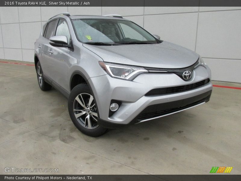 Silver Sky Metallic / Ash 2016 Toyota RAV4 XLE