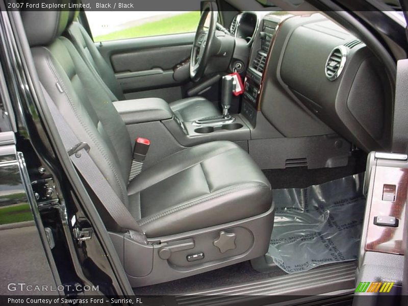 Black / Black 2007 Ford Explorer Limited