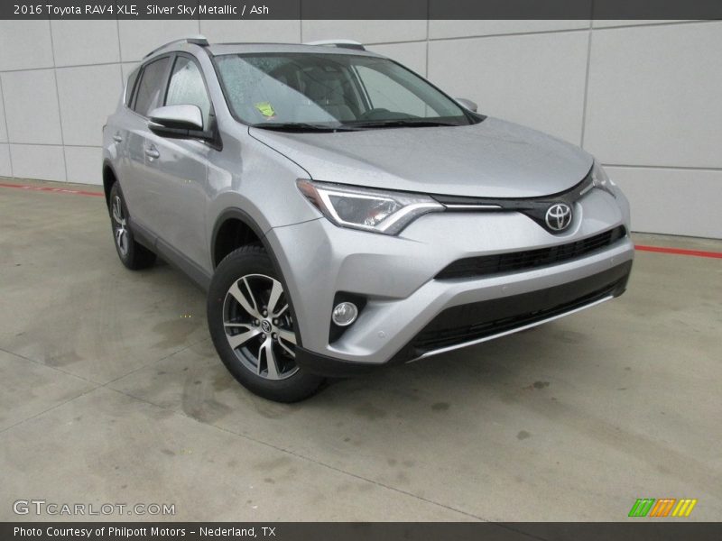 Silver Sky Metallic / Ash 2016 Toyota RAV4 XLE