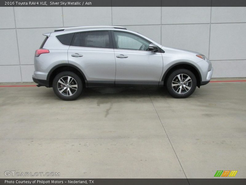 Silver Sky Metallic / Ash 2016 Toyota RAV4 XLE