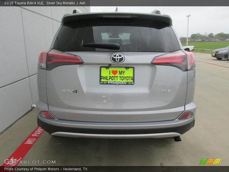 Silver Sky Metallic / Ash 2016 Toyota RAV4 XLE