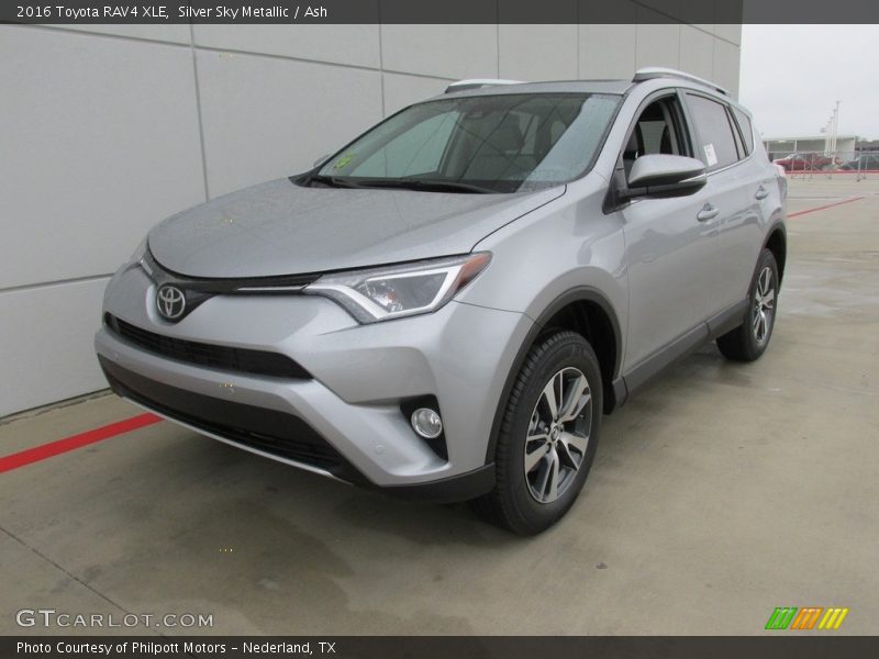 Silver Sky Metallic / Ash 2016 Toyota RAV4 XLE