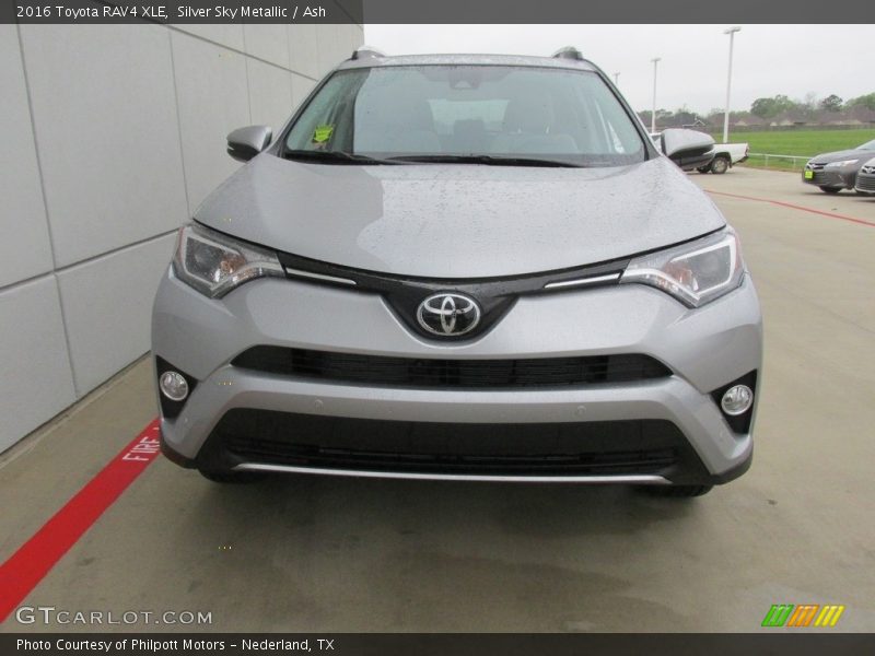 Silver Sky Metallic / Ash 2016 Toyota RAV4 XLE