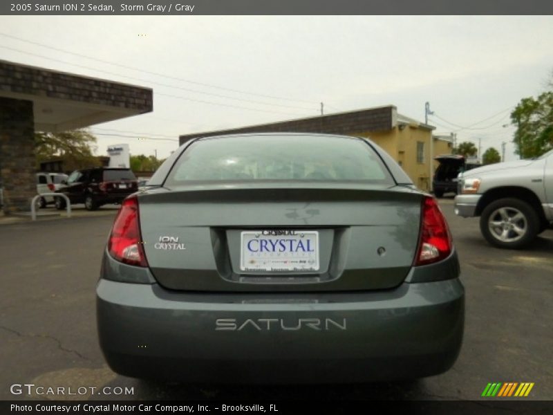 Storm Gray / Gray 2005 Saturn ION 2 Sedan