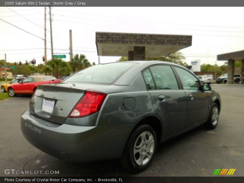 Storm Gray / Gray 2005 Saturn ION 2 Sedan