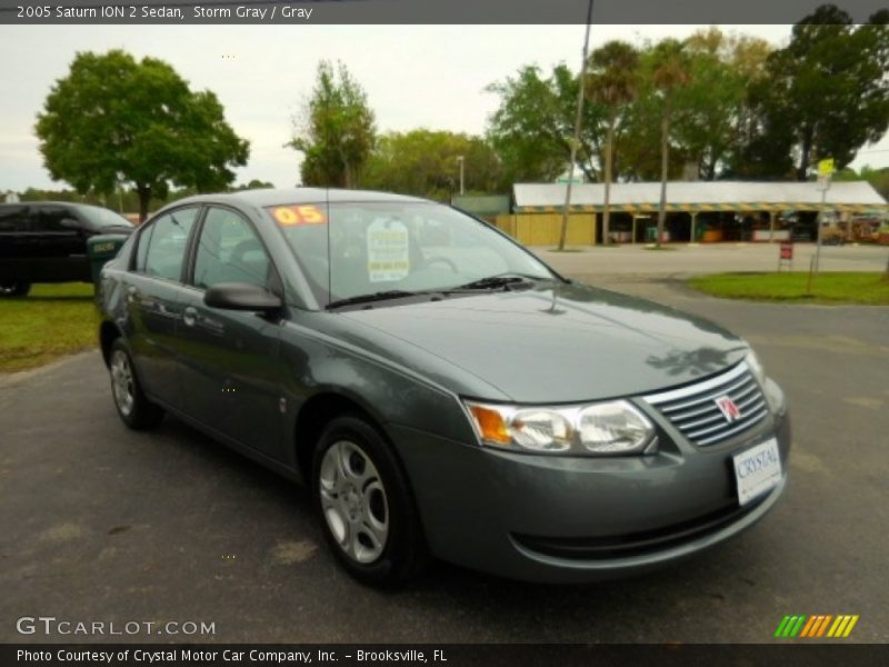 Storm Gray / Gray 2005 Saturn ION 2 Sedan