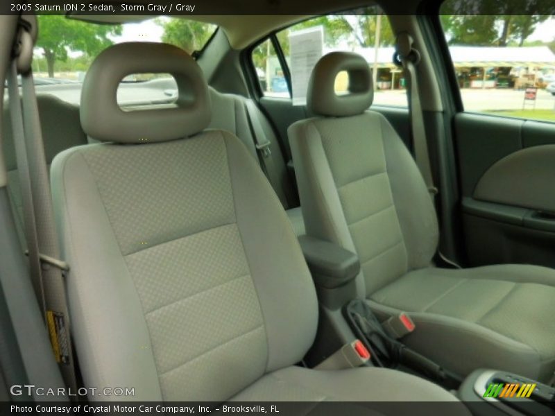 Storm Gray / Gray 2005 Saturn ION 2 Sedan