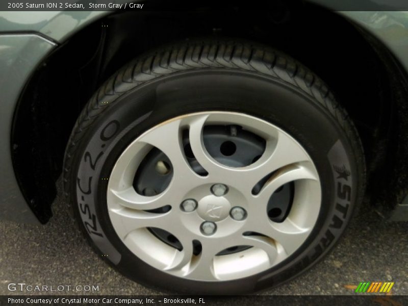 Storm Gray / Gray 2005 Saturn ION 2 Sedan