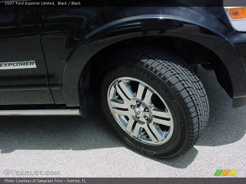 Black / Black 2007 Ford Explorer Limited
