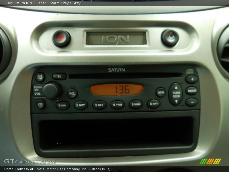 Storm Gray / Gray 2005 Saturn ION 2 Sedan