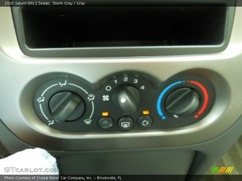 Storm Gray / Gray 2005 Saturn ION 2 Sedan