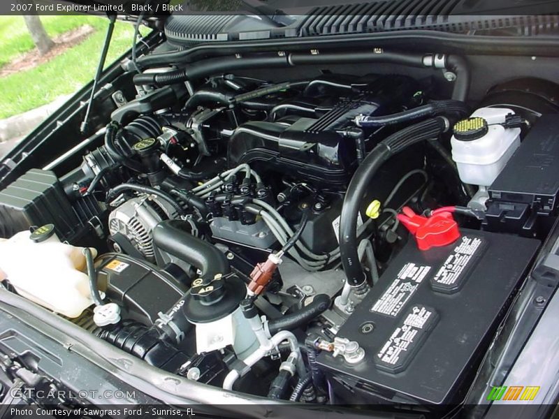 Black / Black 2007 Ford Explorer Limited