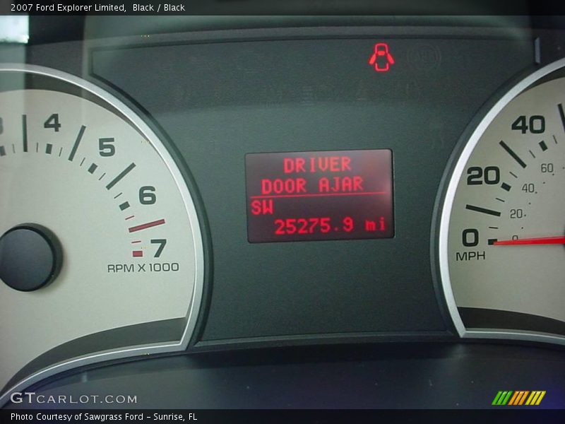 Black / Black 2007 Ford Explorer Limited
