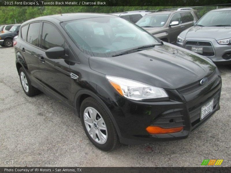Tuxedo Black Metallic / Charcoal Black 2015 Ford Escape S