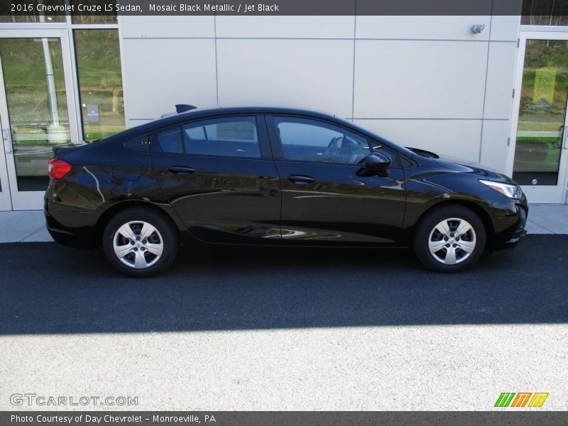Mosaic Black Metallic / Jet Black 2016 Chevrolet Cruze LS Sedan