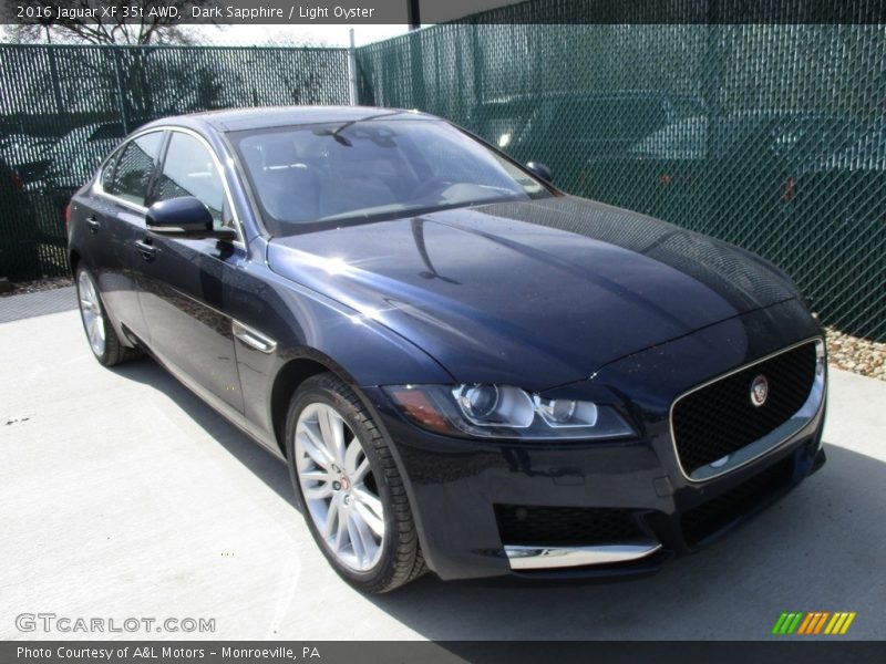 Front 3/4 View of 2016 XF 35t AWD