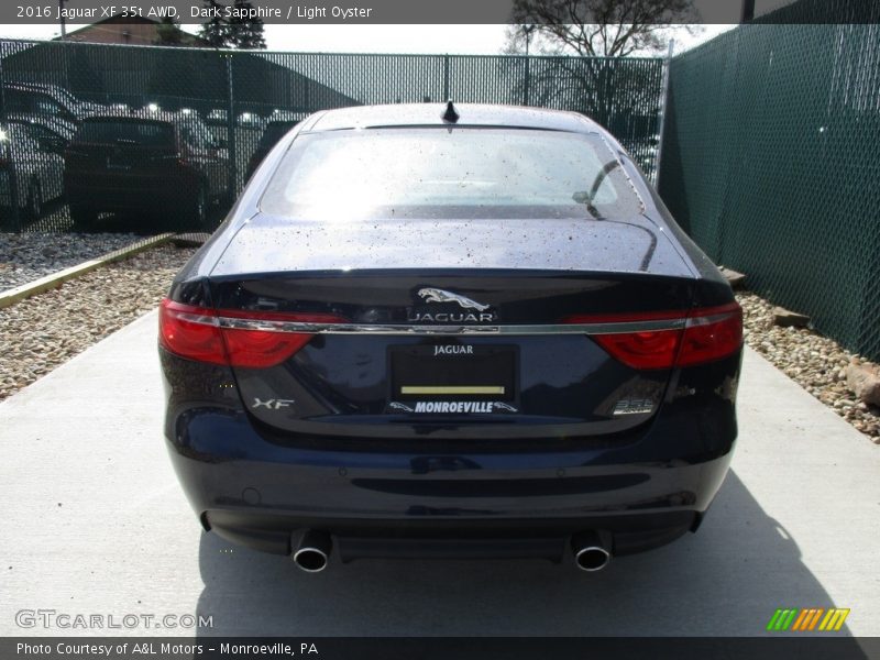 Dark Sapphire / Light Oyster 2016 Jaguar XF 35t AWD