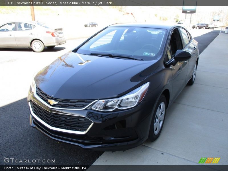 Mosaic Black Metallic / Jet Black 2016 Chevrolet Cruze LS Sedan