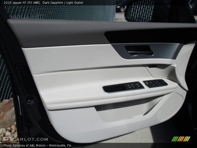 Dark Sapphire / Light Oyster 2016 Jaguar XF 35t AWD